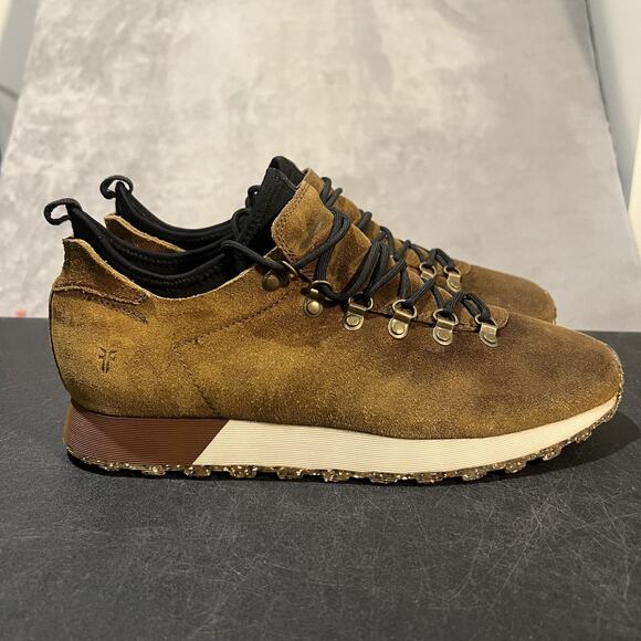 Cole Haan Other - FRYE Bryce Runner Shoes Mens Size 10 Suede Hiking Lace Up